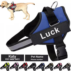 Personalized Patches For Dog Harness Collar Vest K9 Tags Sticker